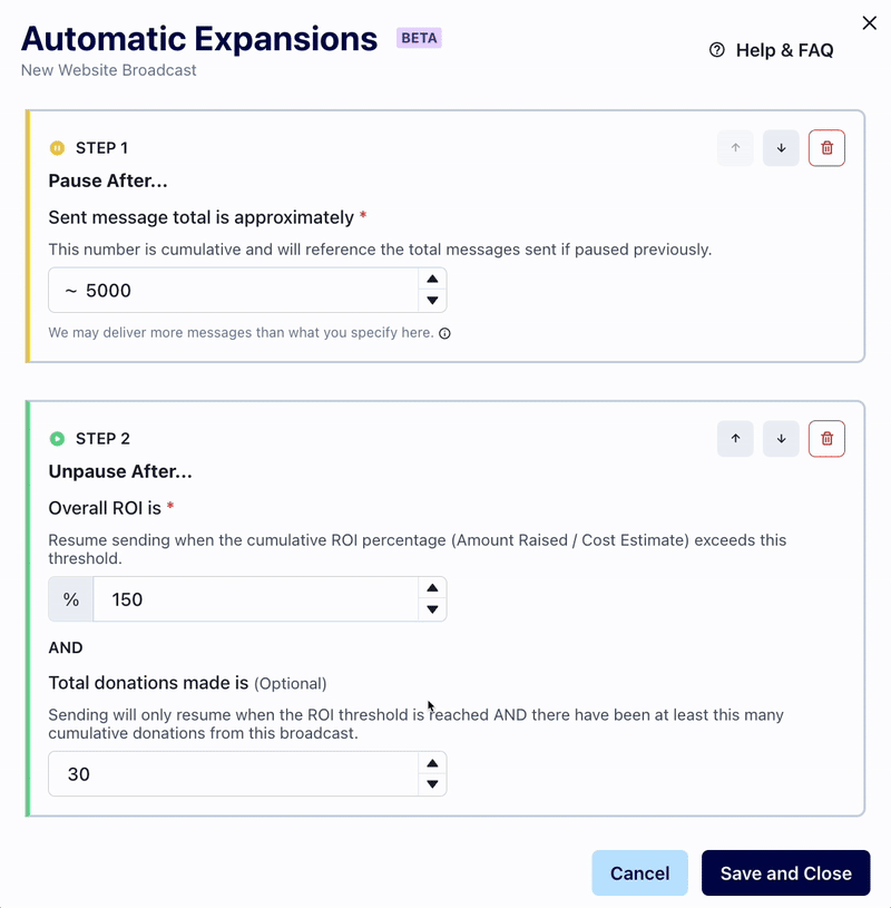 Switchboard's Automatic Expansions for texting