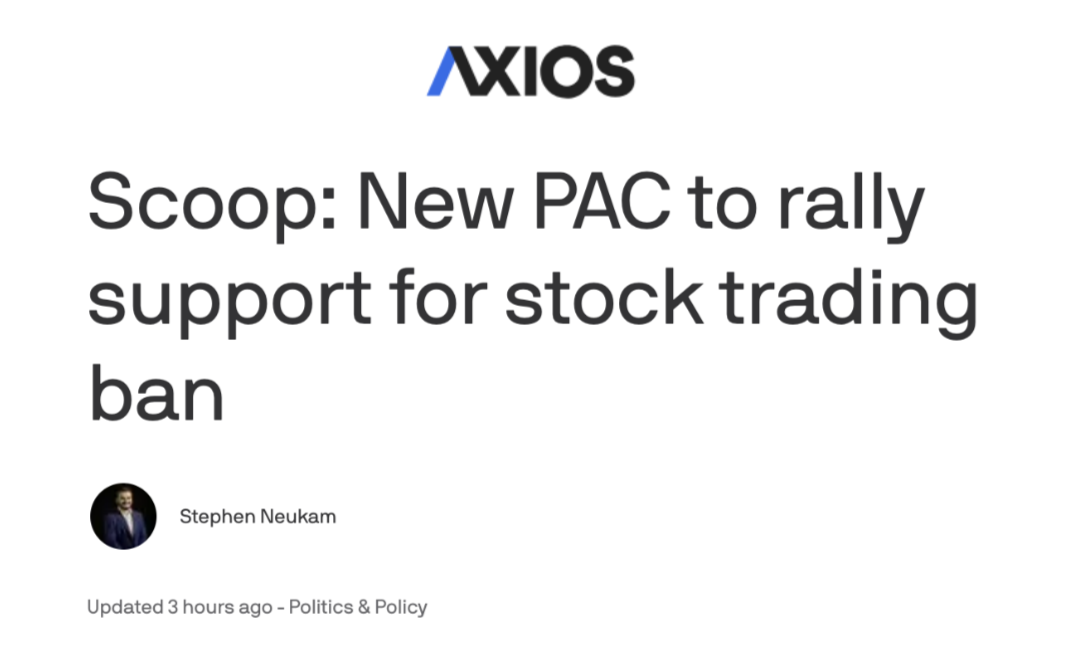 axios reports on ban the trade
