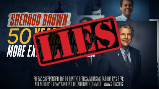 LIES: Attack Ad Against Sherrod Brown
