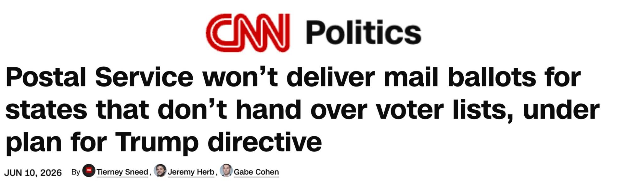 CNN USPS