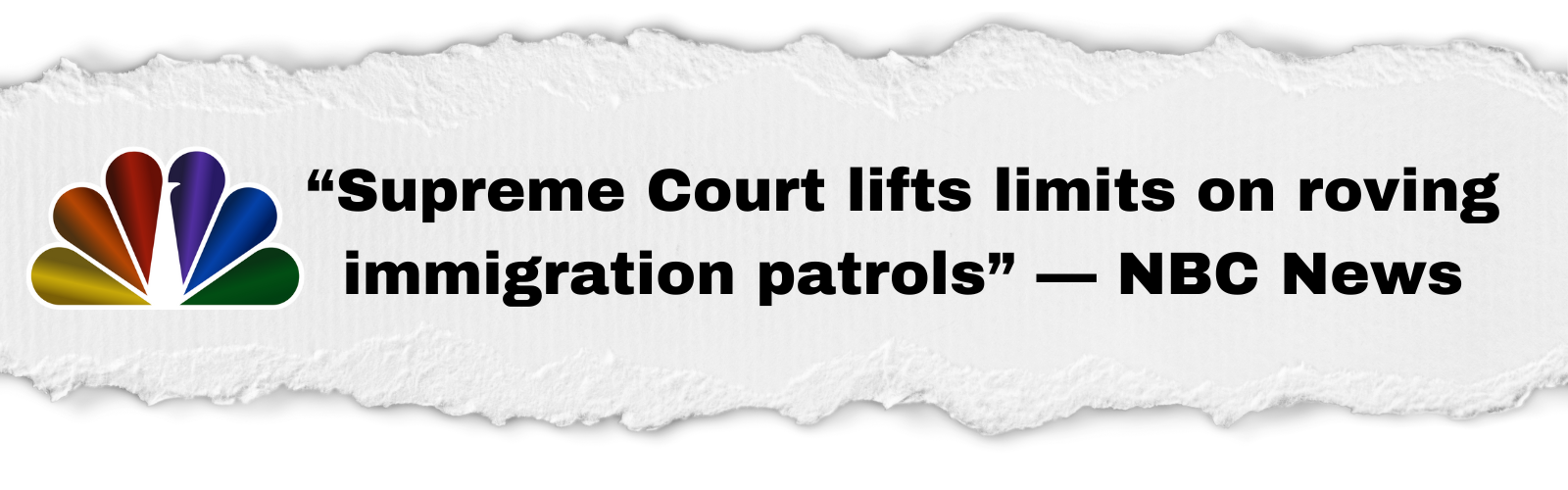 Supreme Court lifts limits on roving immigration patrols