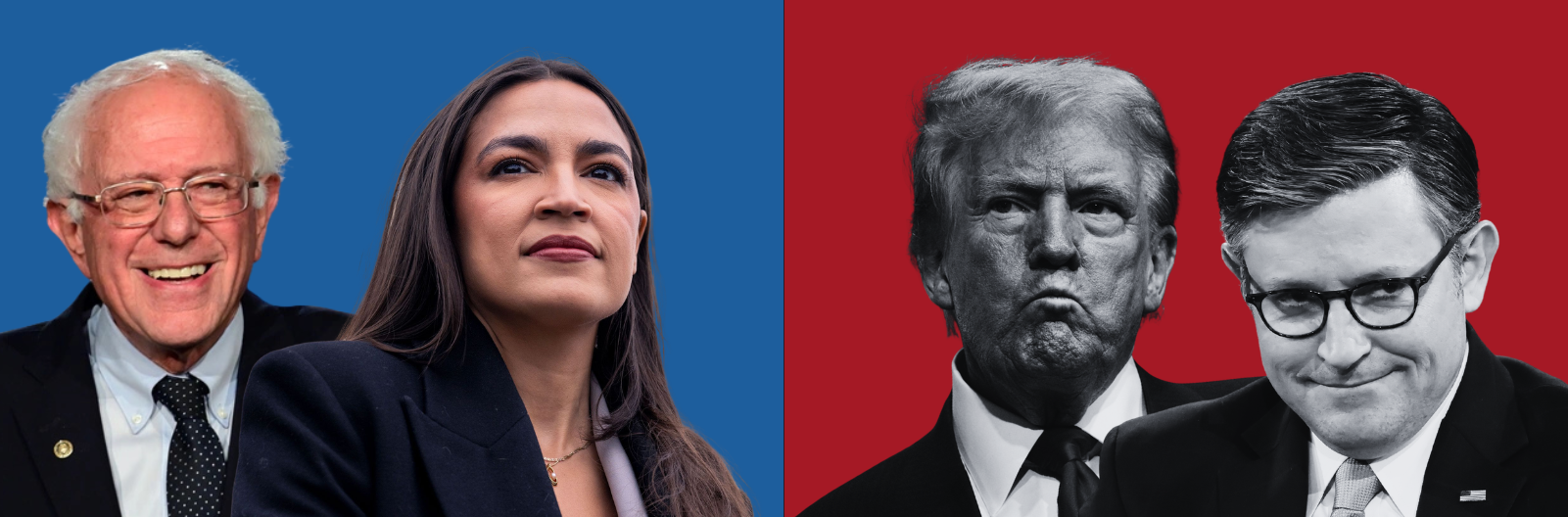 Democrats vs Trump and Mike Johnson