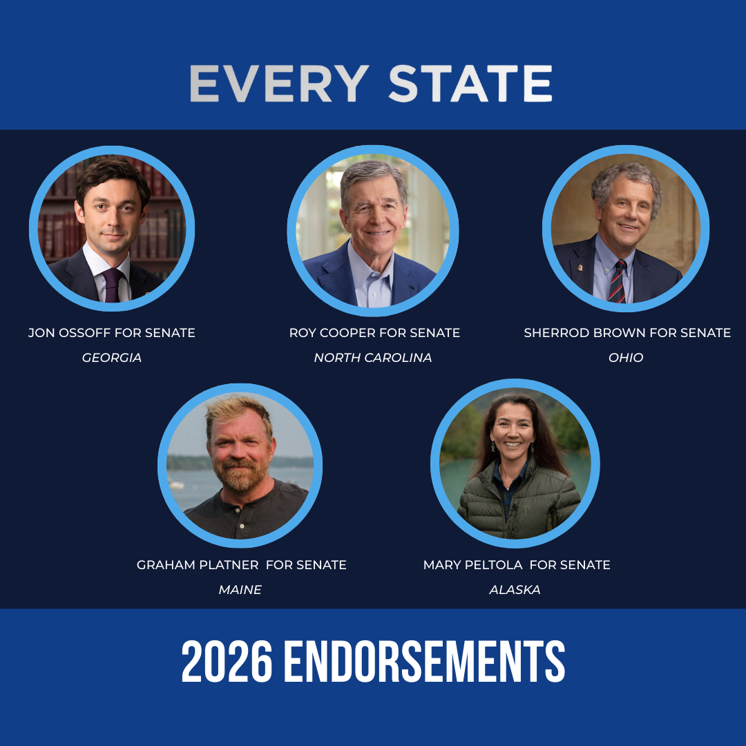 Every State — First Round Senate Endorsements