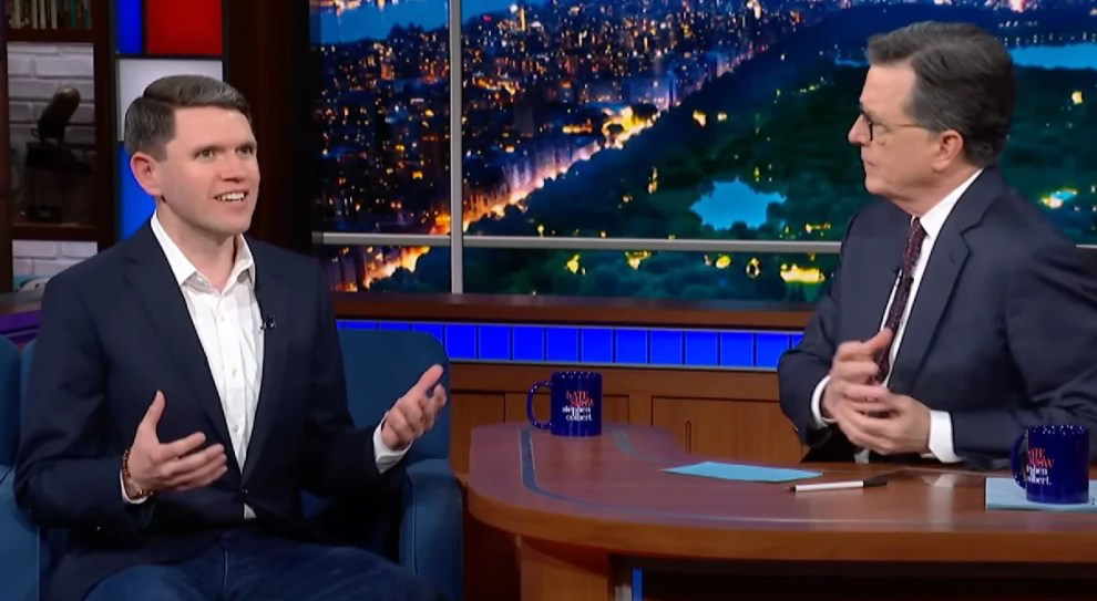 Colbert interviews James Talarico