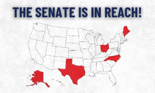 The Senate is in our reach! The Senate is in our reach!