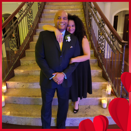 Tim and his wife, Anna