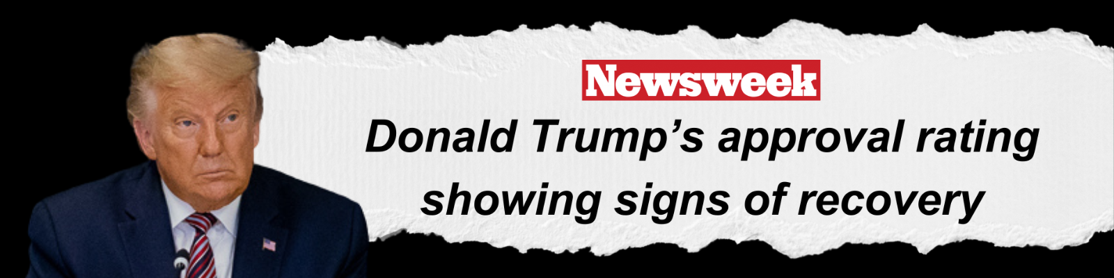 Newsweek: Donald Trump's approval rating showing signs of recovery
