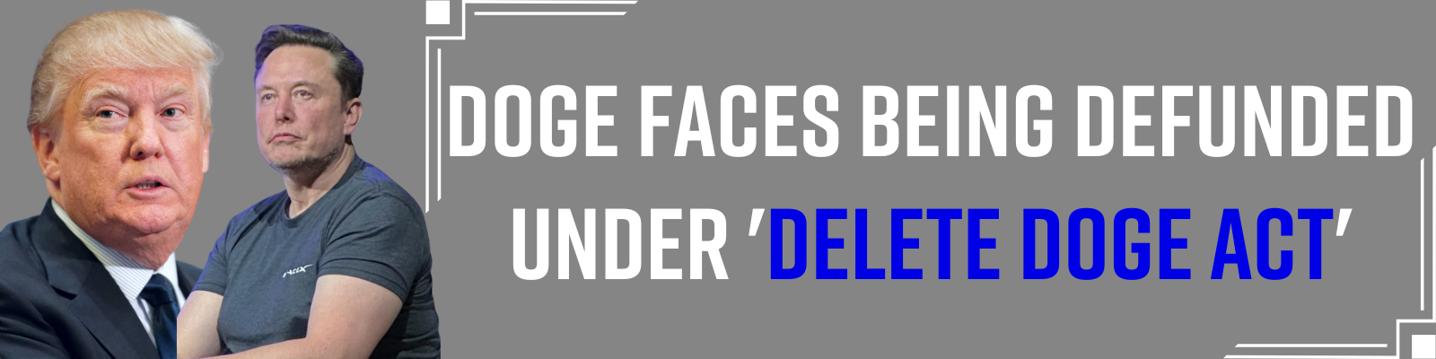 DOGE Faces Being Defunded Under 'Delete DOGE Act'