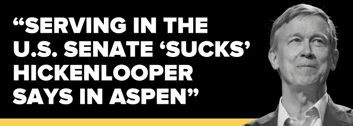 Hickenlooper Quote