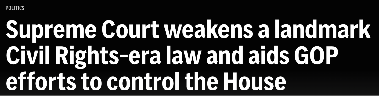 Supreme Court Weakens a landmark