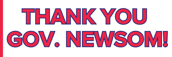 Thank you Gov. Newsom!