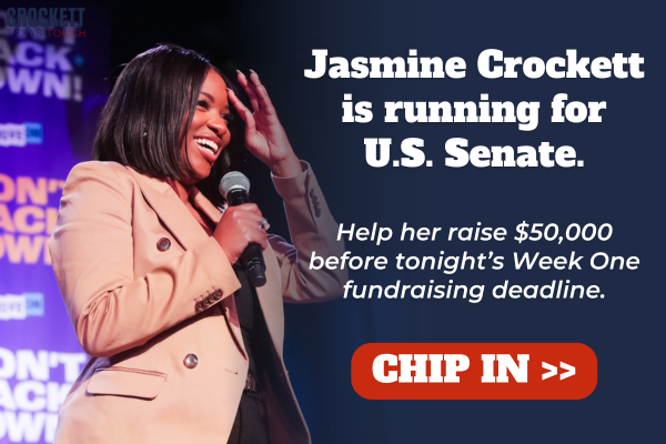 Jasmine Crockett is running for U.S. Senate Jasmine Crockett is running for U.S. Senate