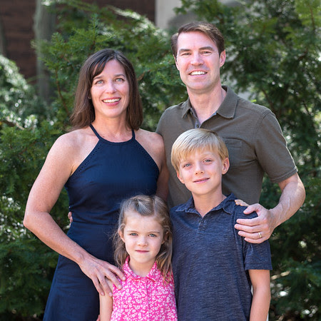 Sean McCann and his family